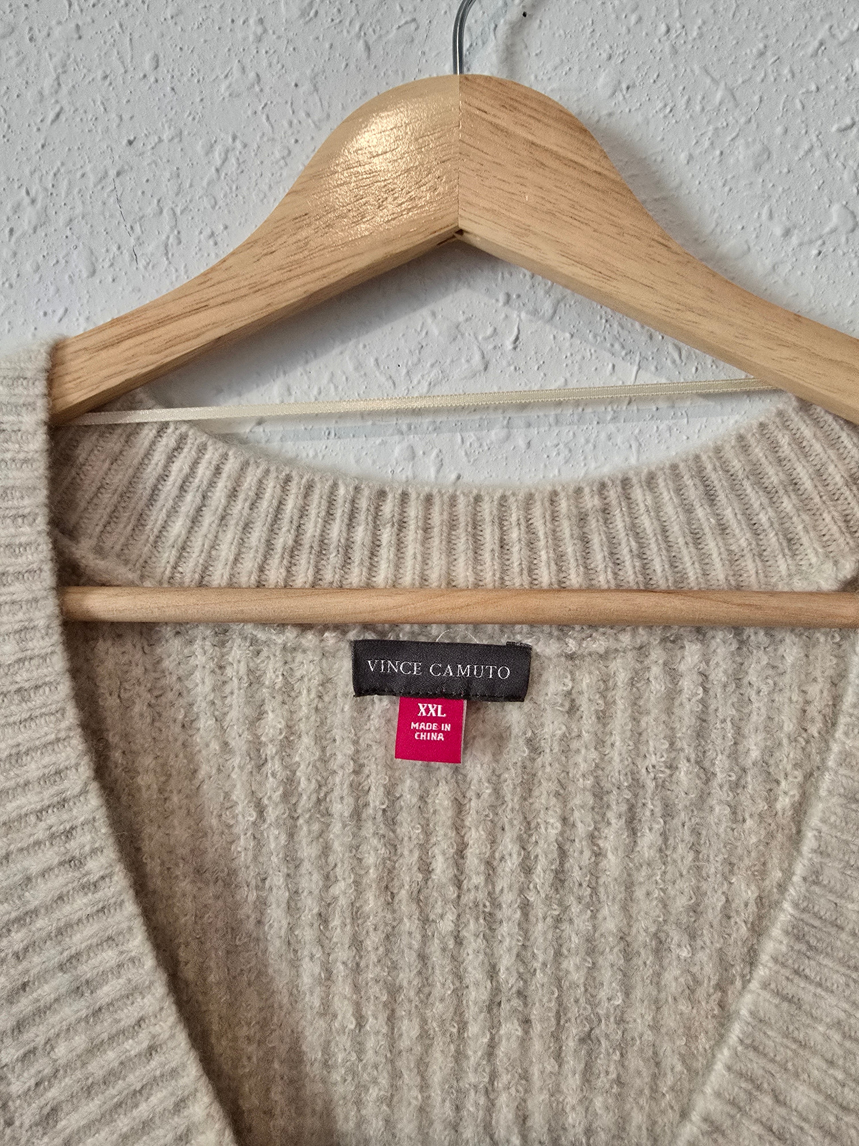 Cozy Oversized Sweater Vest (XXL)