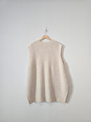 Cozy Oversized Sweater Vest (XXL)