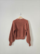 Z Supply Chunky Rust Sweater (XS)