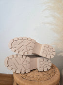 NEW Chunky Cream Booties (9.5)