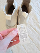 NEW Chunky Cream Booties (9.5)