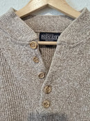 Vintage Lands End Henley Sweater (L)