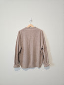 Vintage Lands End Henley Sweater (L)