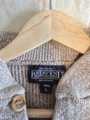 Vintage Lands End Henley Sweater (L)
