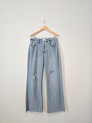 Loft Curvy Wide Leg Jeans (29/8)