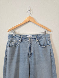 Loft Curvy Wide Leg Jeans (29/8)