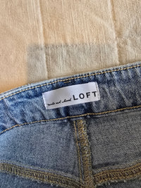 Loft Curvy Wide Leg Jeans (29/8)