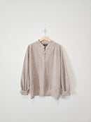Vintage Lands End Henley Sweater (L)