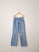 Zara Relaxed Wide Leg Jeans (6)