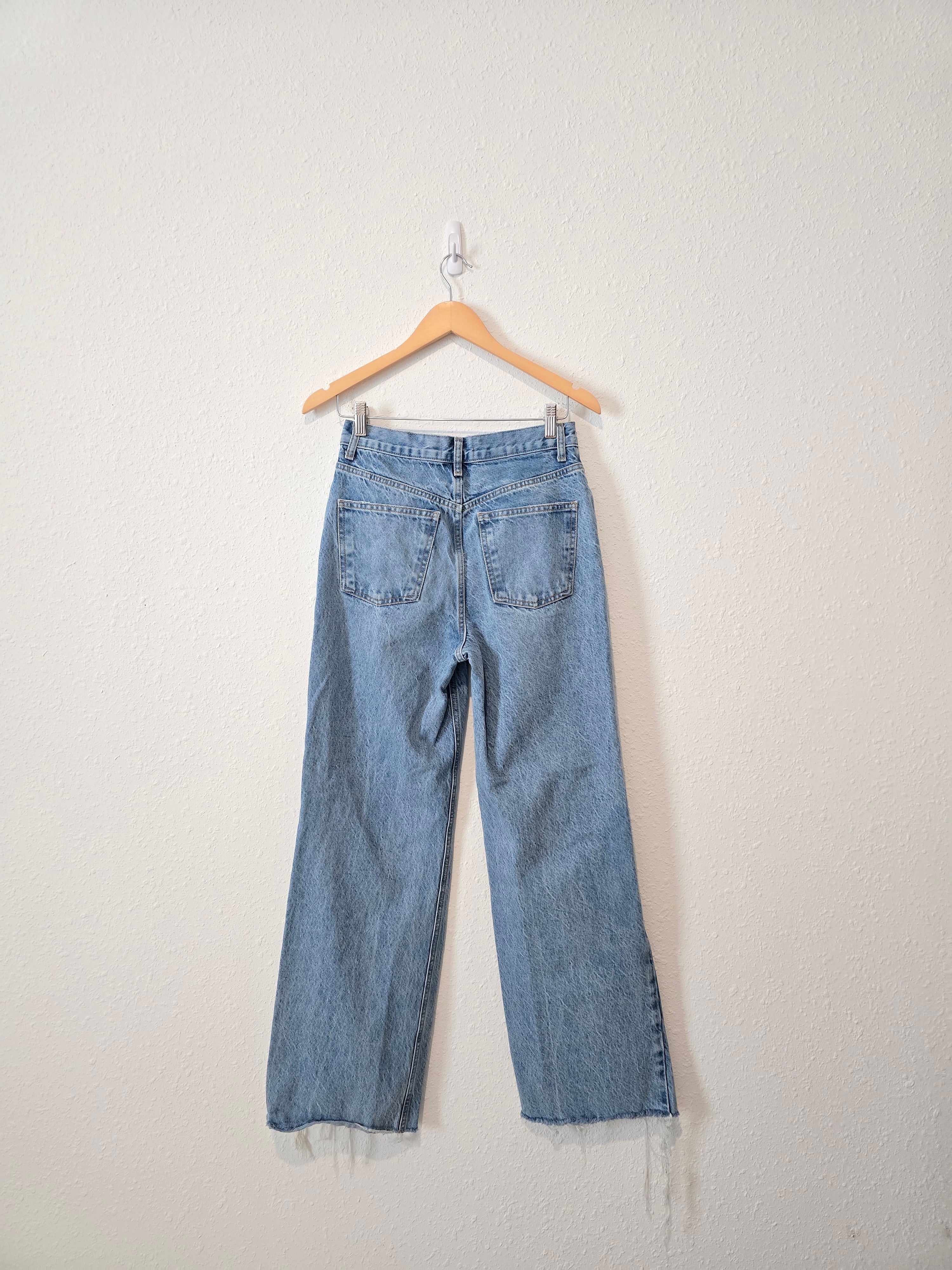 Zara Relaxed Wide Leg Jeans (6)