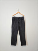 Abercrombie Black 90s Straight Jeans (32/14)