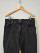 Abercrombie Black 90s Straight Jeans (32/14)