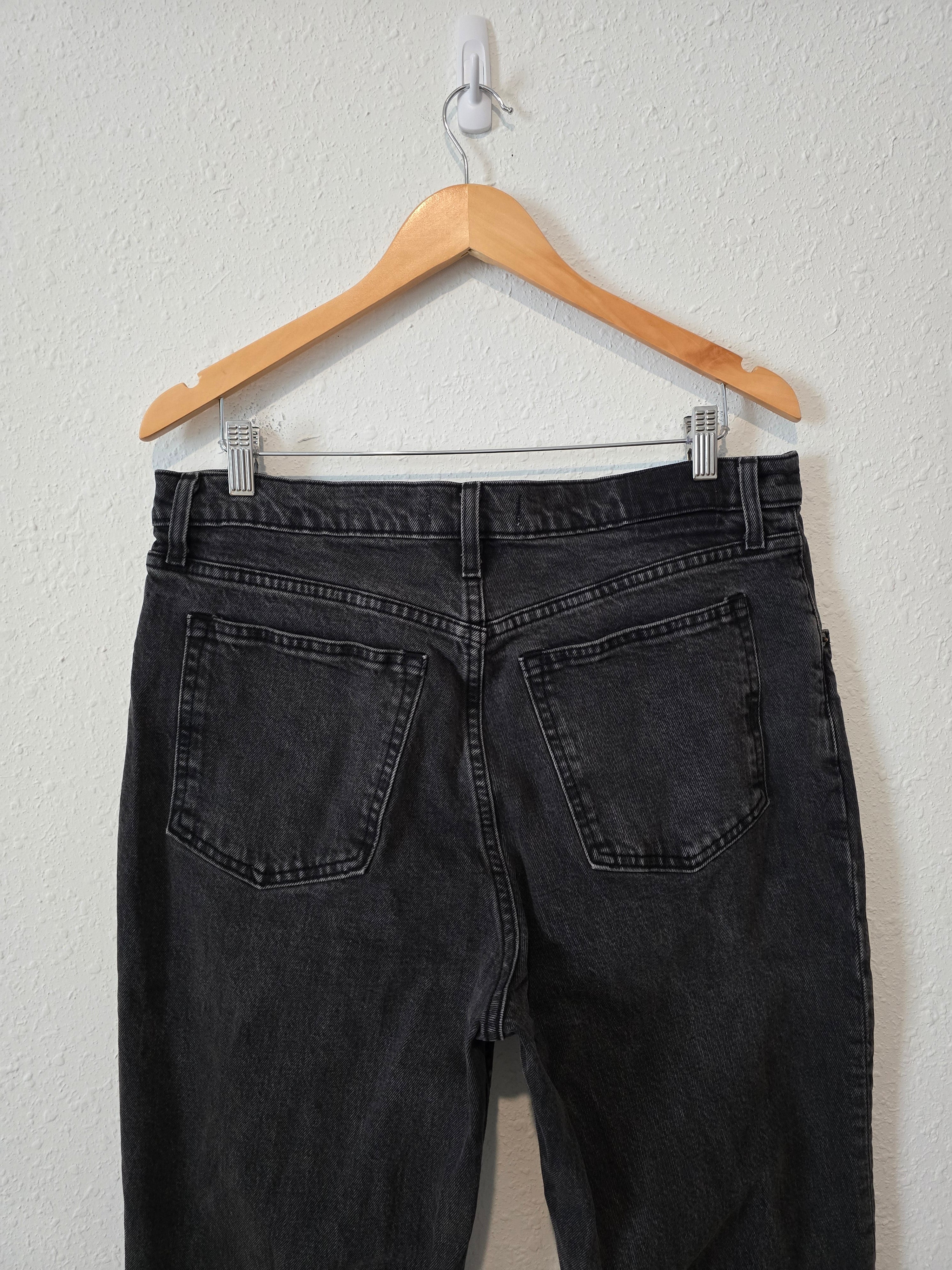 Abercrombie Black 90s Straight Jeans (32/14)