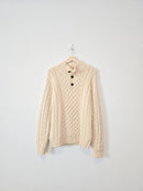 Vintage LL Bean Chunky Wool Sweater (S)