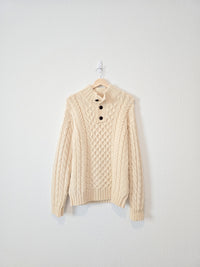 Vintage LL Bean Chunky Wool Sweater (S)
