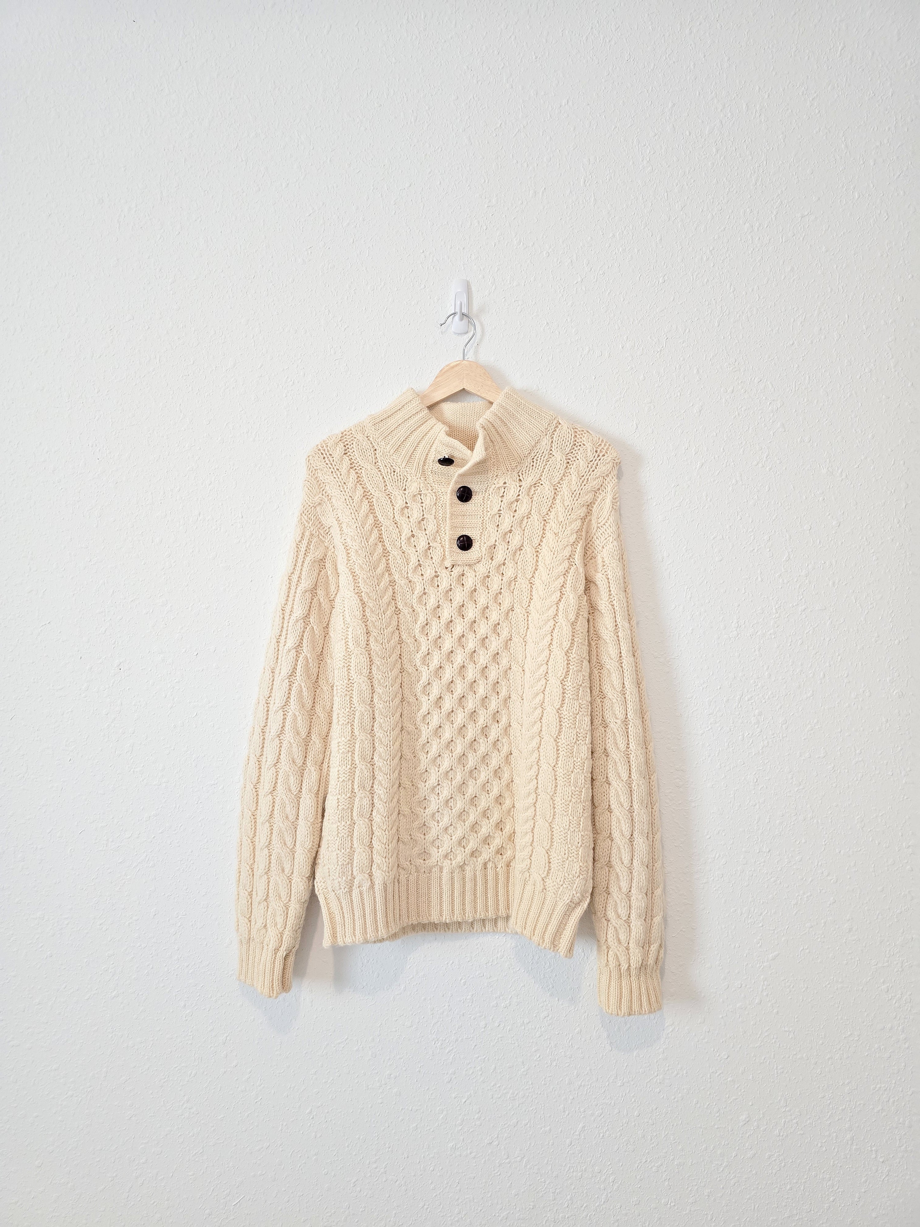 Vintage LL Bean Chunky Wool Sweater (S)