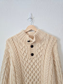 Vintage LL Bean Chunky Wool Sweater (S)