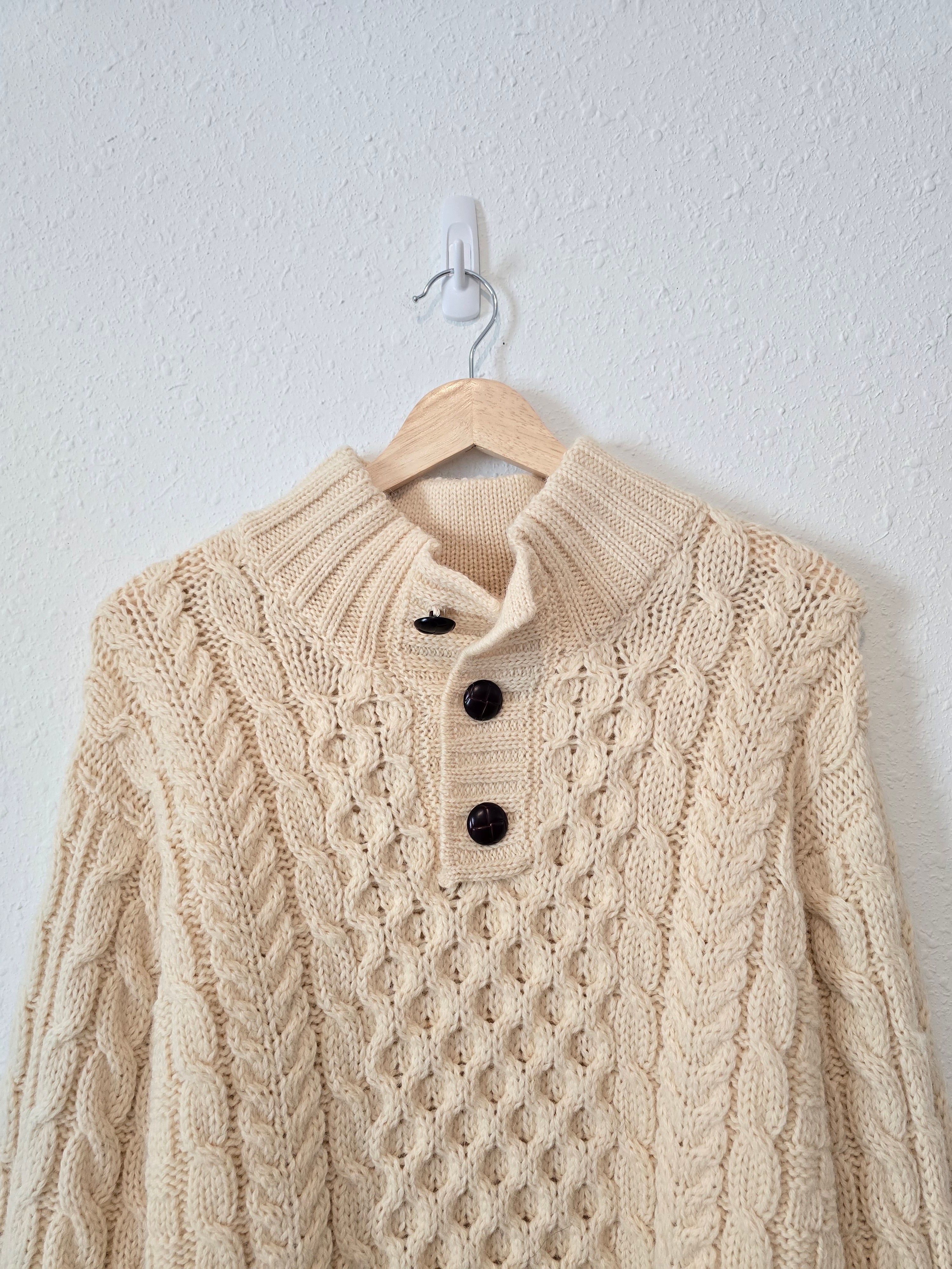 Vintage LL Bean Chunky Wool Sweater (S)