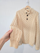Vintage LL Bean Chunky Wool Sweater (S)