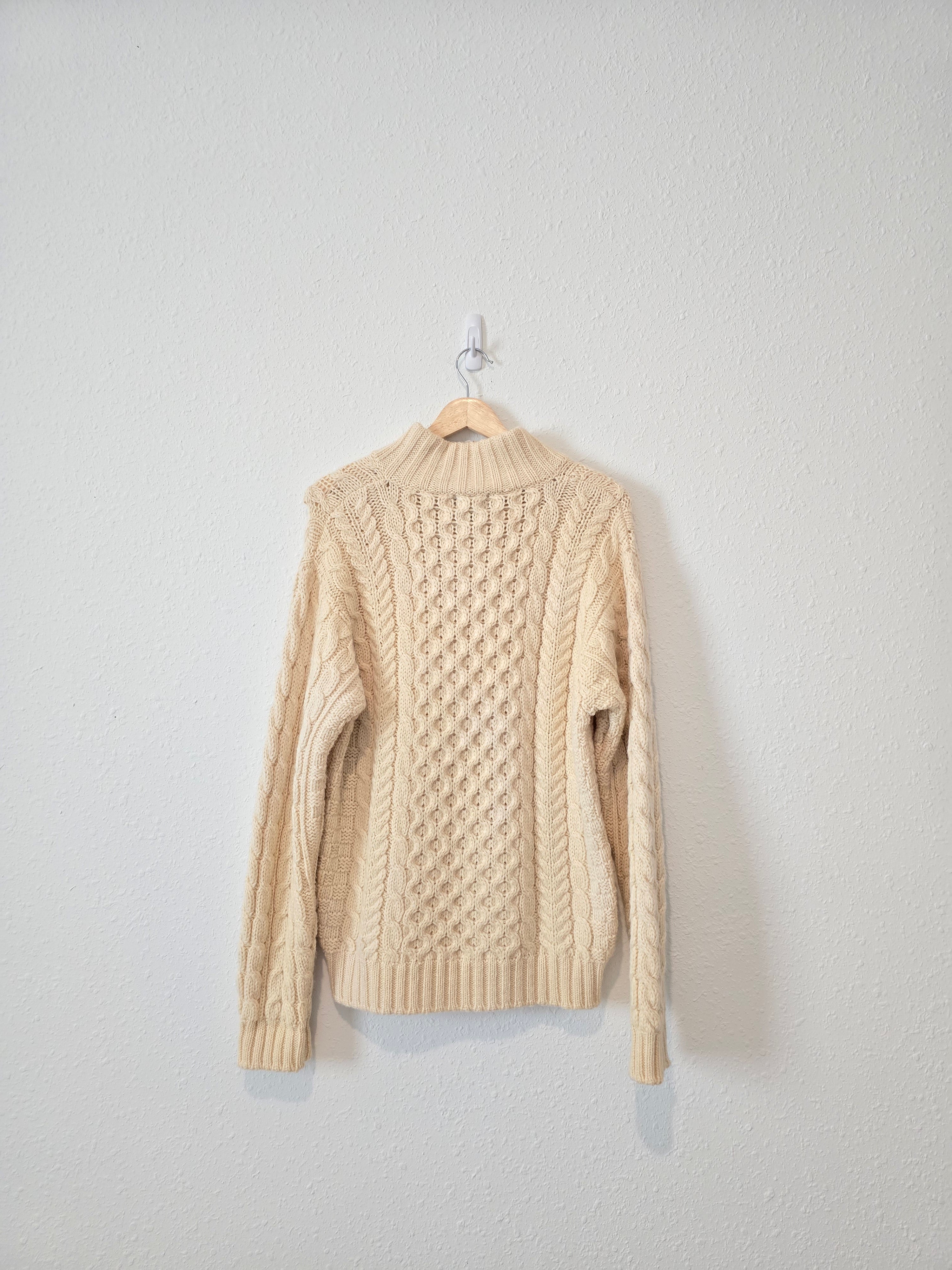 Vintage LL Bean Chunky Wool Sweater (S)