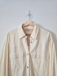 Anthropologie Corduroy Shirt Jacket (M)