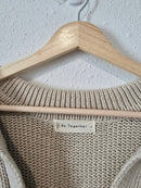 By Together Striped Collared Sweater (S)