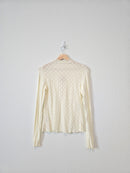 NEW Free People Floral Lace Top (M)
