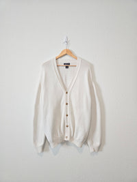 Vintage Slouchy Cotton Sweater (XL)