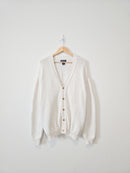 Vintage Slouchy Cotton Sweater (XL)