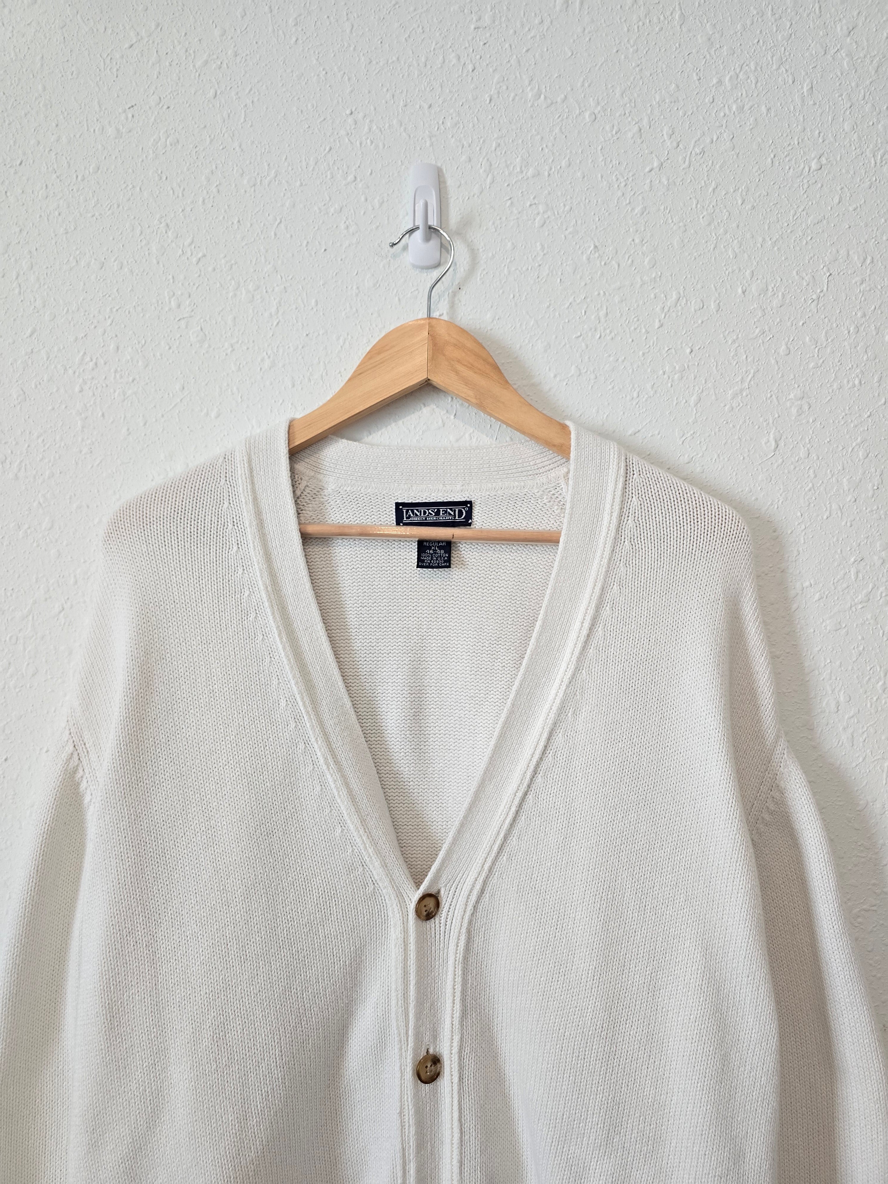 Vintage Slouchy Cotton Sweater (XL)