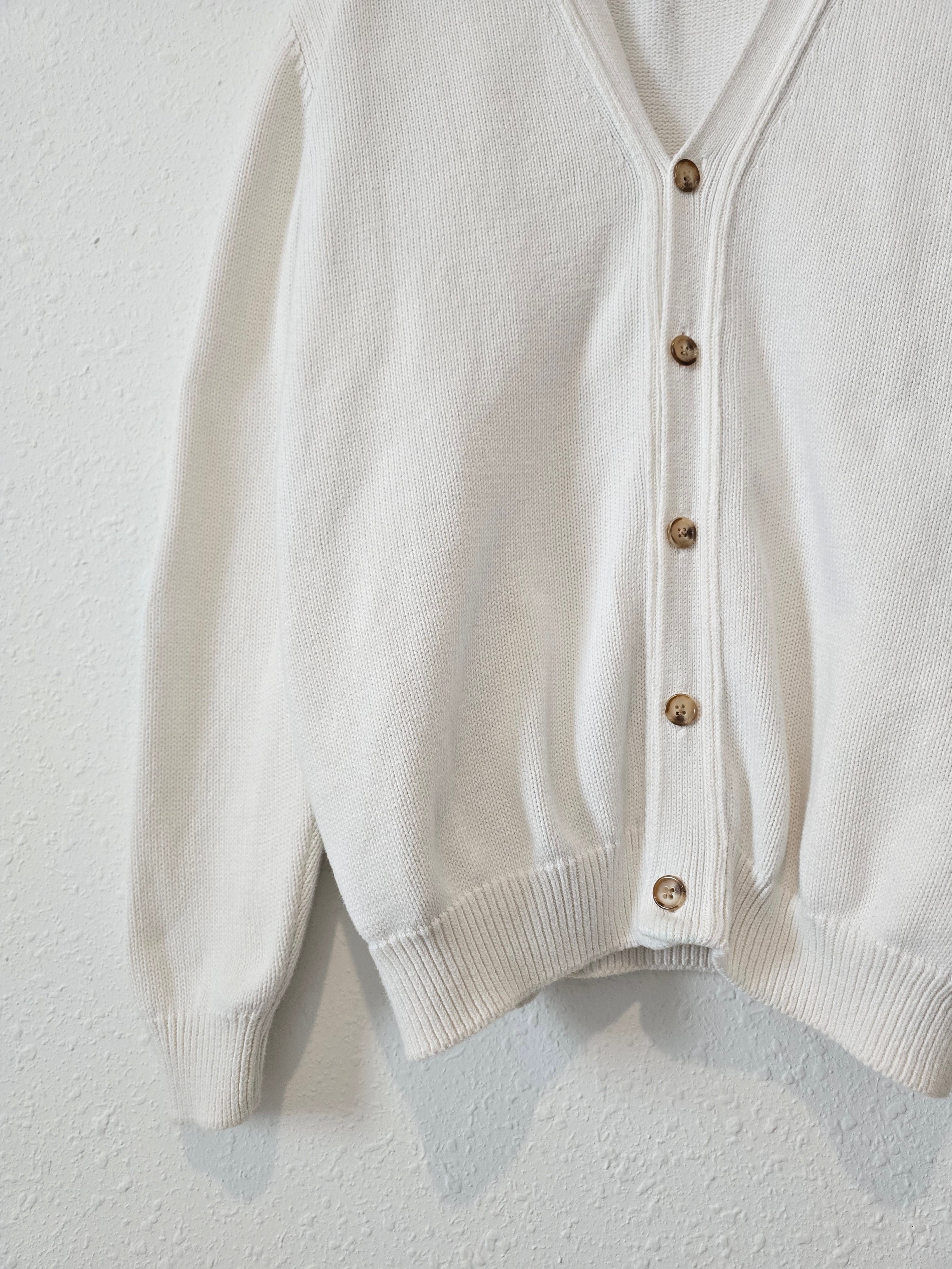 Vintage Slouchy Cotton Sweater (XL)