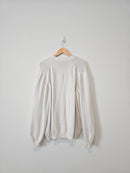 Vintage Slouchy Cotton Sweater (XL)