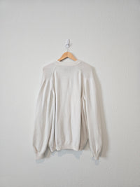 Vintage Slouchy Cotton Sweater (XL)