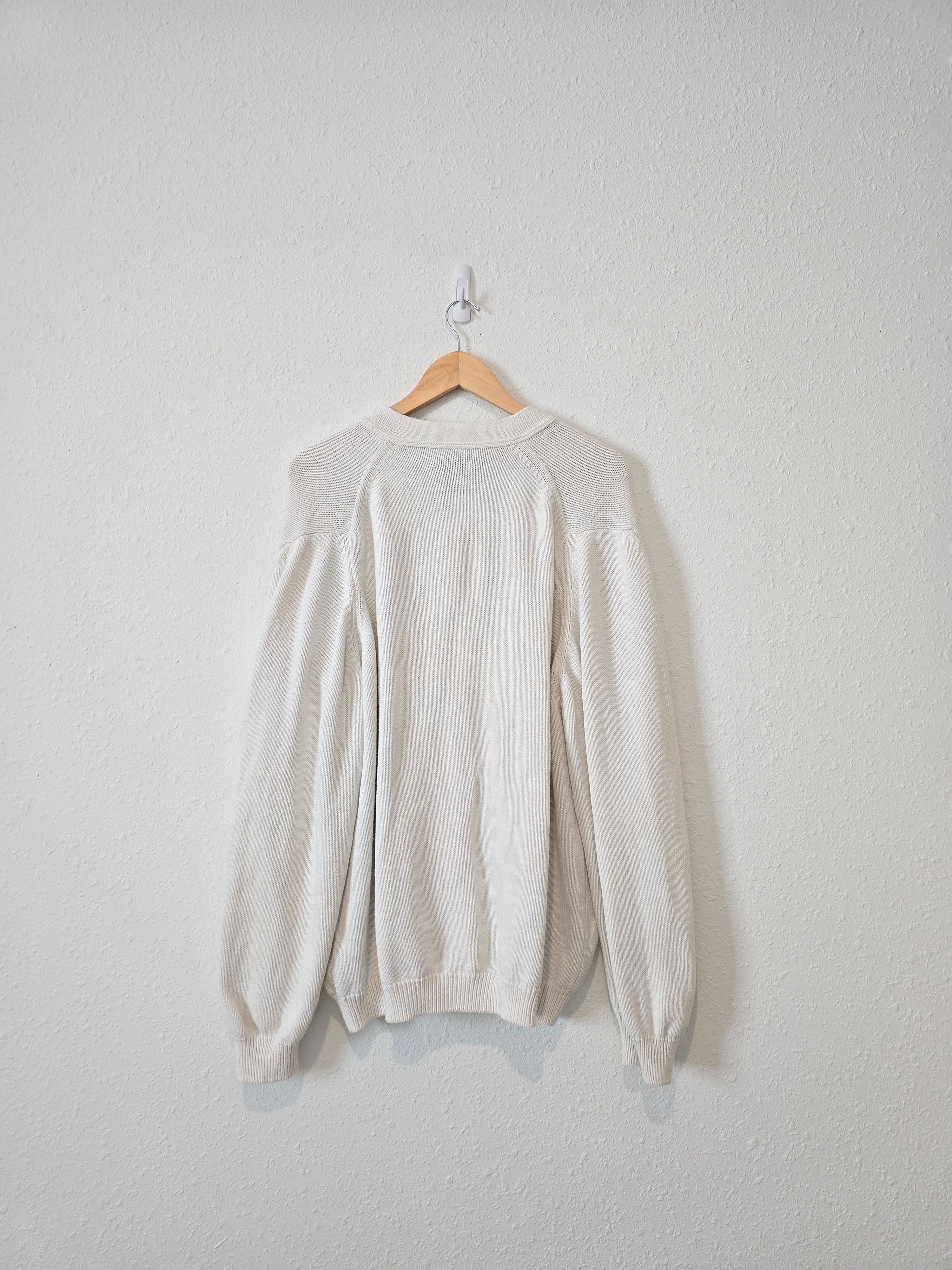Vintage Slouchy Cotton Sweater (XL)