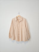 By Together Gauze Button Up (L)