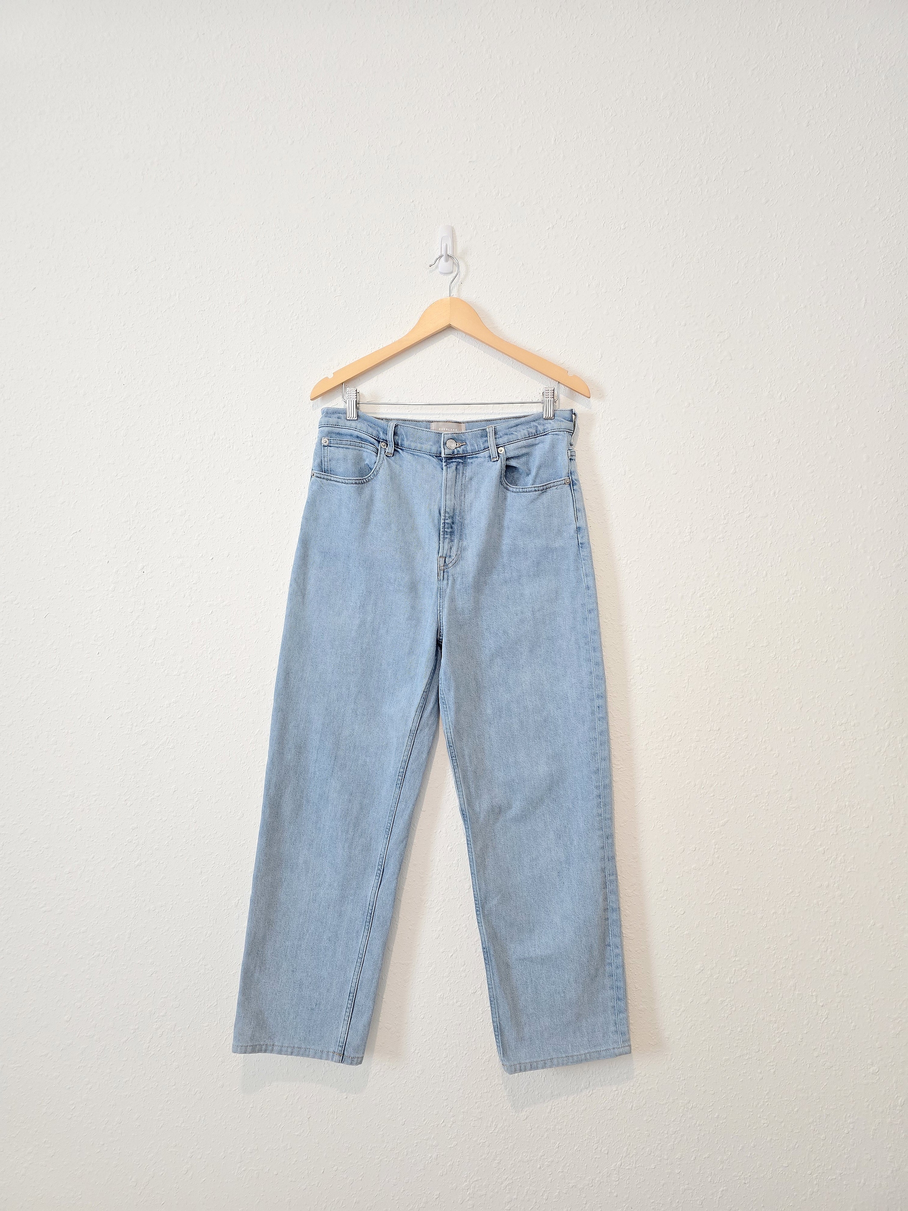 Everlane Light Wash Straight Jeans (31)