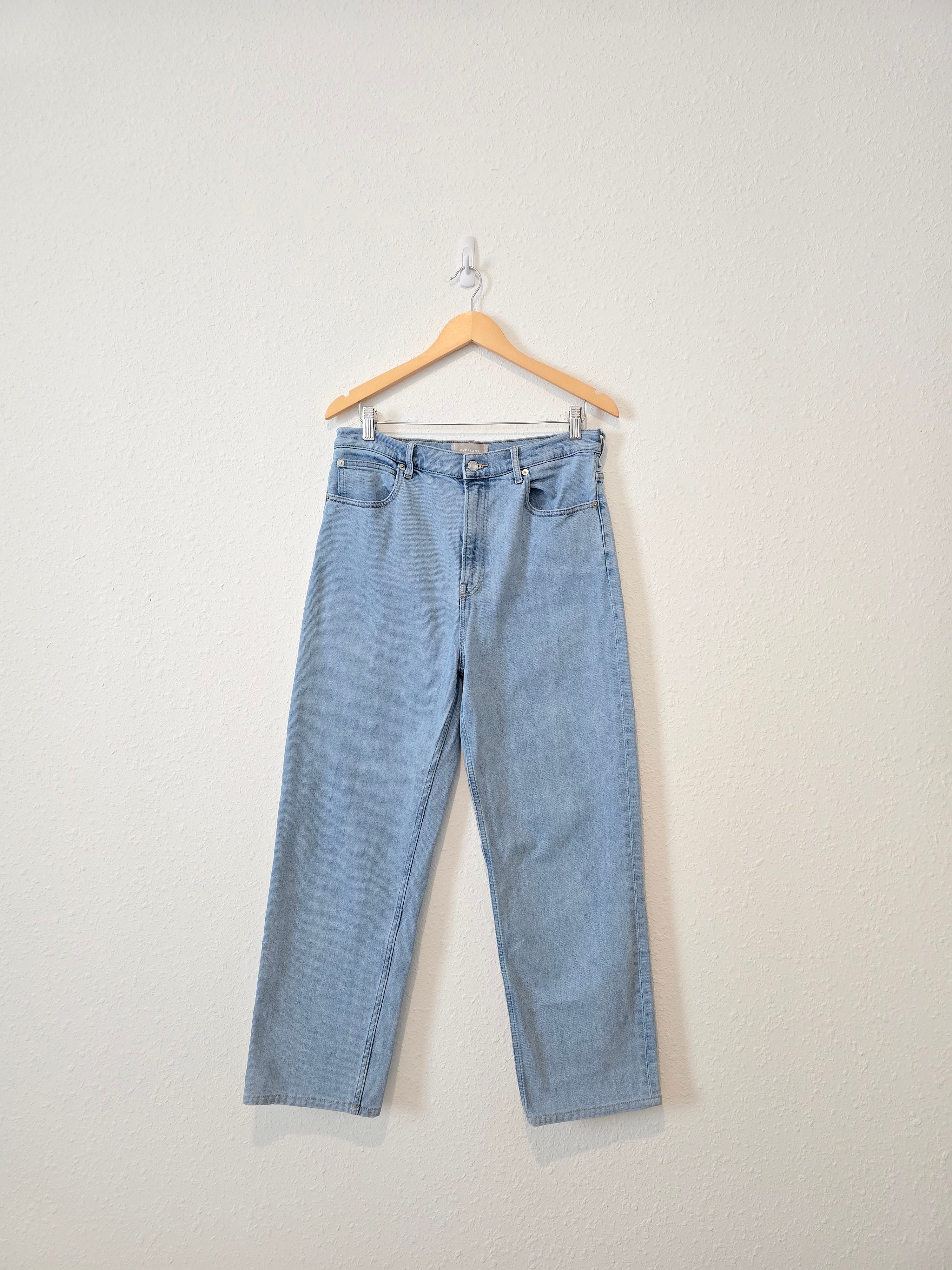 Everlane Light Wash Straight Jeans (31)