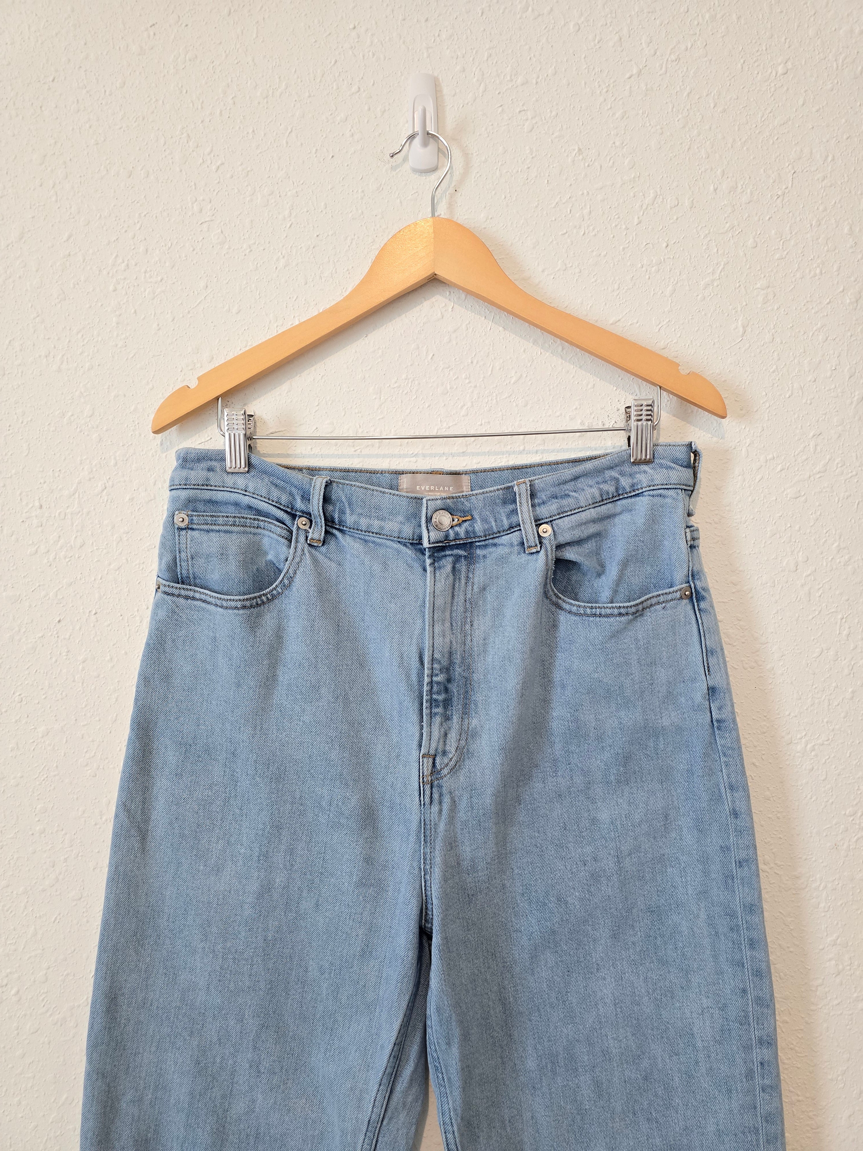 Everlane Light Wash Straight Jeans (31)