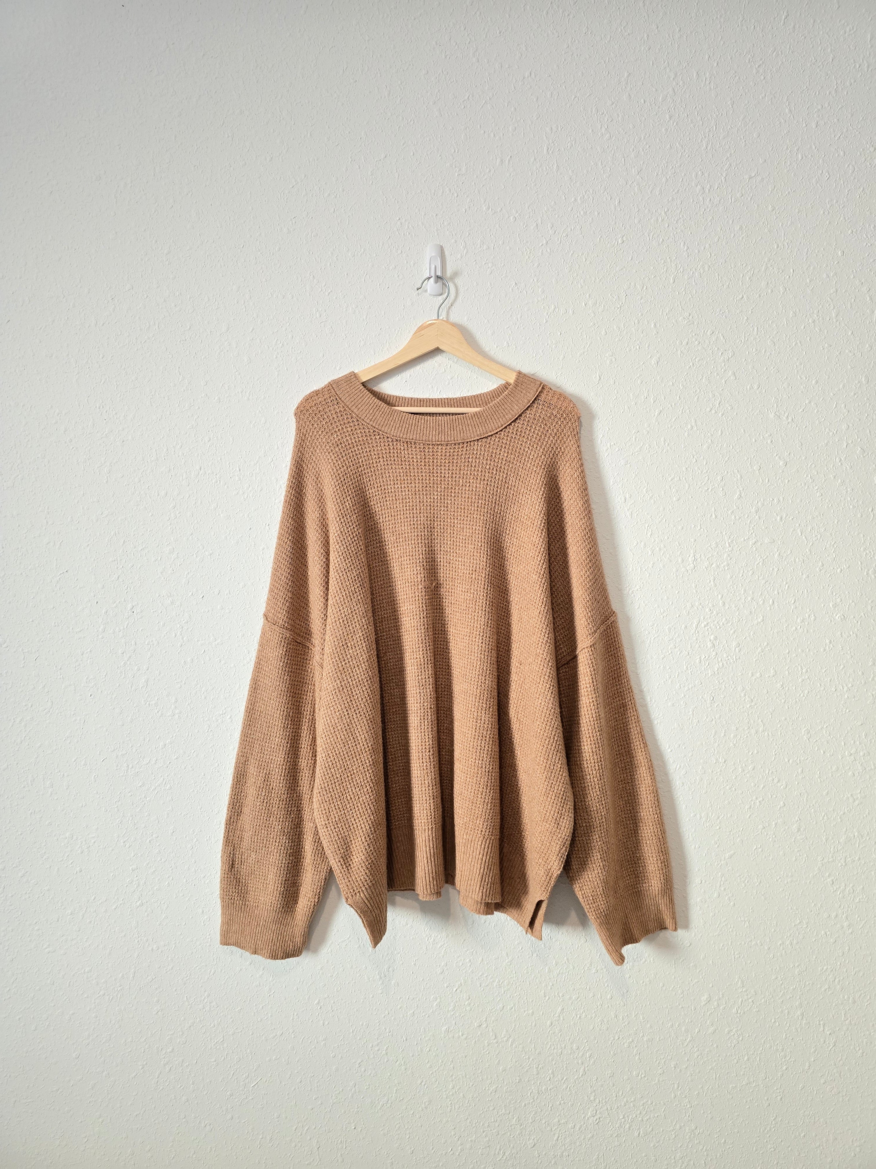 Aerie Cozy Waffle Sweater (XL)