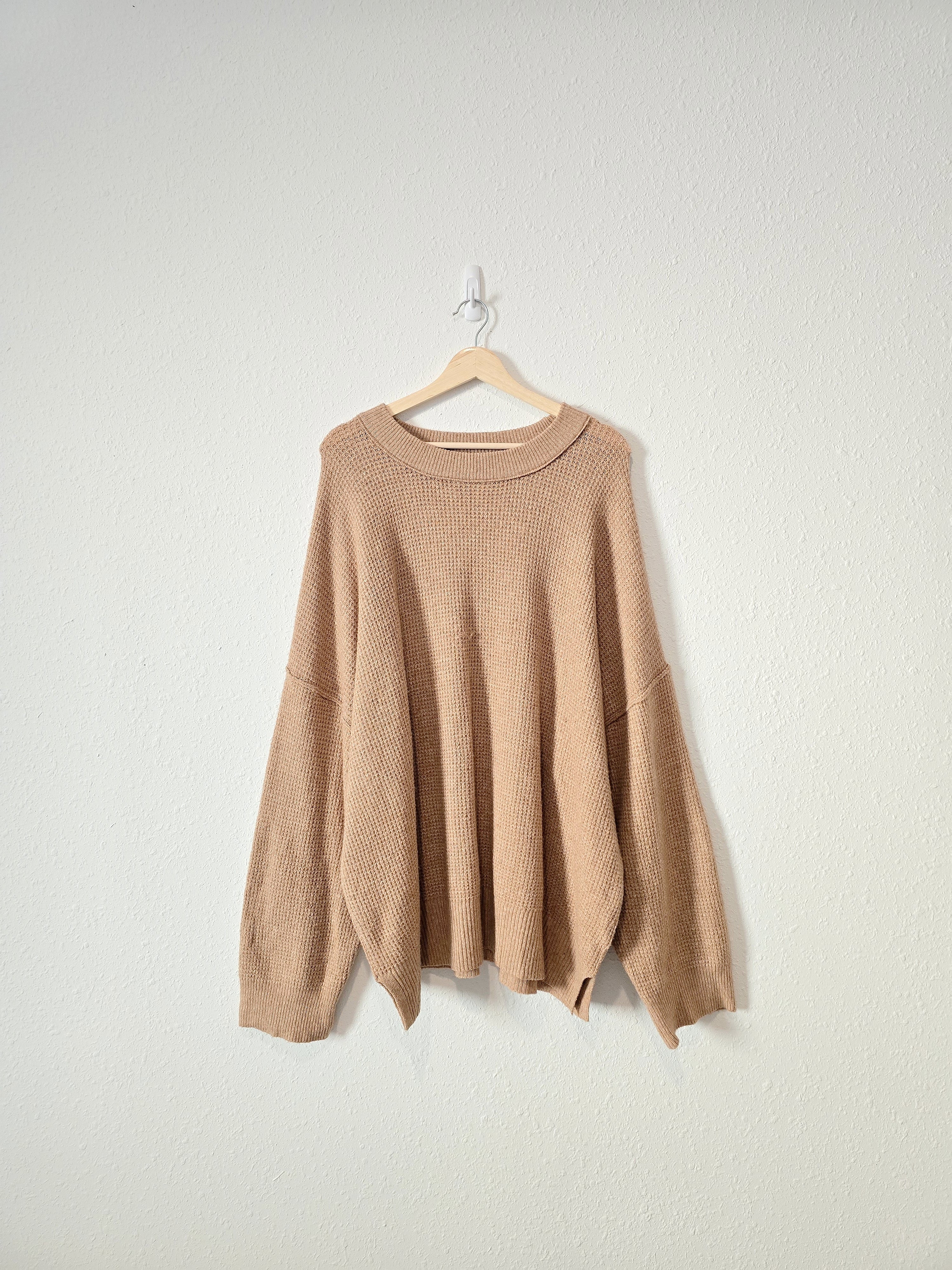 Aerie Cozy Waffle Sweater (XL)