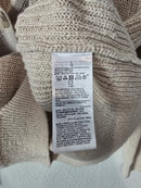 Oat Cotton Linen Sweater (L)
