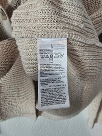 Oat Cotton Linen Sweater (L)