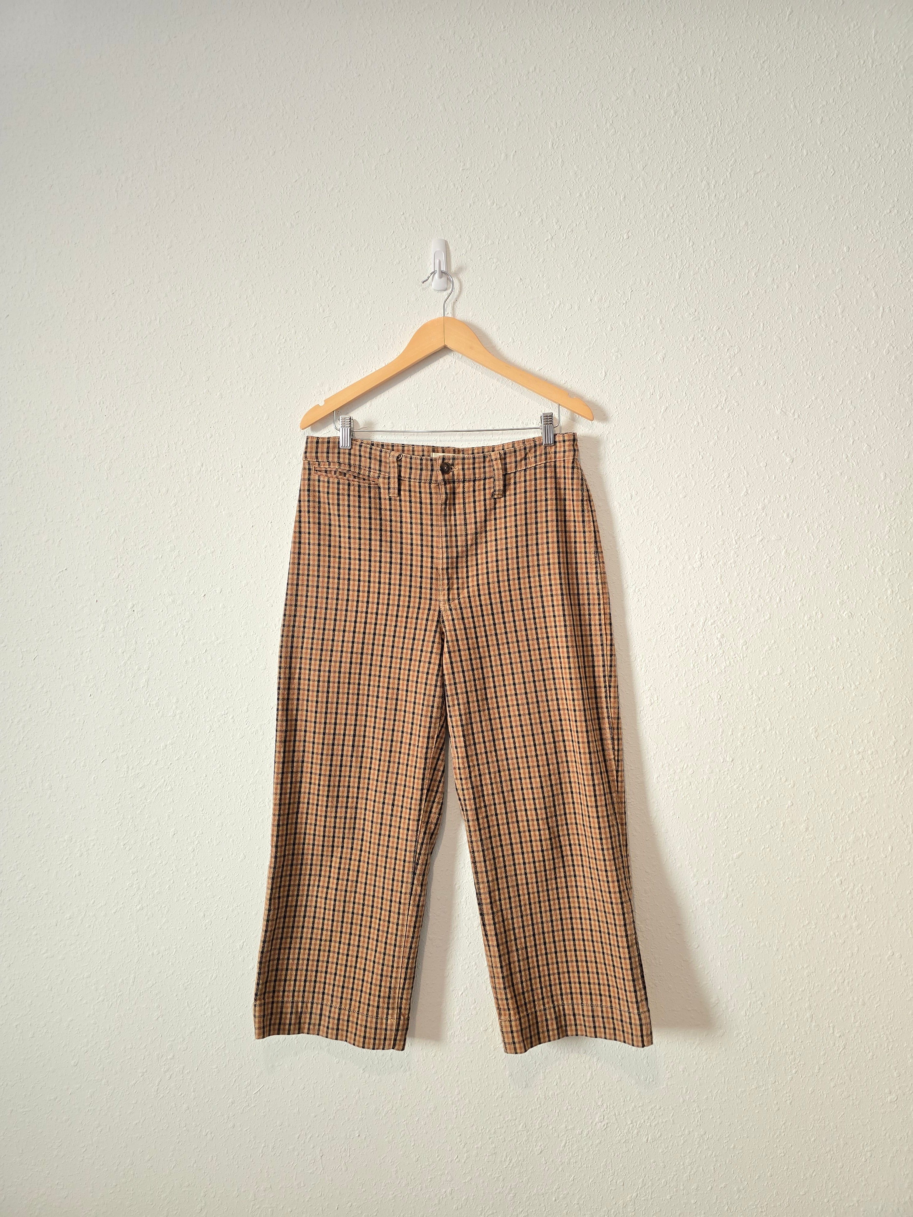 Madewell Wide Leg Crop Pants (30)