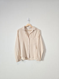 Anthropologie Gauze Button Up (S)