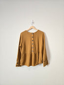 Madewell Gauze Button Back Top (M)