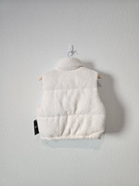 NEW Sherpa Puffer Vest (L)
