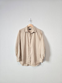 Quince Linen Button Up (S)