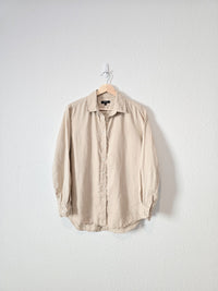 Quince Linen Button Up (S)