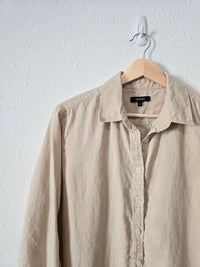 Quince Linen Button Up (S)