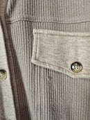 Hem & Thread Ribbed Button Up (L)